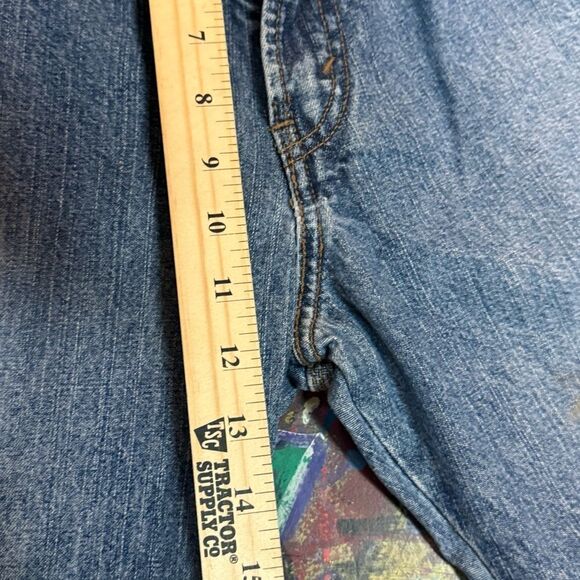 Y2K Levi’s Signature Carpenter Jeans - Men’s 34x30 - Baggy Fit Workwear Denim - Picture 8 of 13